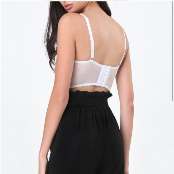 NWT BEBE Ariana Bustier - Picture 2 of 5